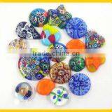 handmade chevron glass pendants for jewelry designers, accessory designers