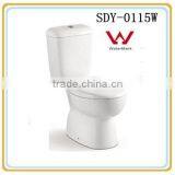 Washdown Two Piece Australia Standard Samll Model Watermark Toilet