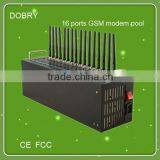 Cheap Price 16 Channels STK Recharge AT Command Gsm Modem Pool for Bulk Sms Services