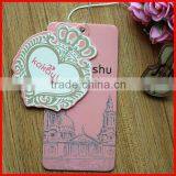 Fashionable Designed Printed Hangtags Paper For Clothes Wholesale
