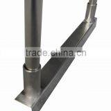 NSF Approval Stainless Steel Kitchen Work Table Single Tier Overshelf/table Mounted Shelf thumbnail-3