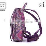 Reliable Quality Chinese Folk Style Ladies Canvas Laptop Backpack thumbnail-2