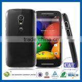 C&T 0.3mm TPU Ultra-thin Transparent Case Cover for Motorola Moto G2