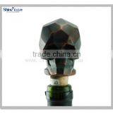 Human Skull Head Funny Design Bottle Wine Stopper Halloween Custom Wine Stopper thumbnail-3