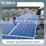 Home Solar System Flat Roof Solar Mounting Structured All Aluminum Bracket