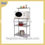 Kitchen Microwave Oven Rack With Shelves thumbnail-3