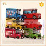 Car Style Printing Child Toy Storage Box