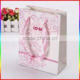 High Quality Garment Paper Bag With Pink Printing thumbnail-1