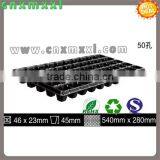 Plastic Black PS Seedling Trays 50cells thumbnail-1