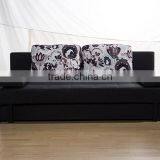 Factory Supply Modern Design Red Fabric Price of Sofa Cum Bed thumbnail-3