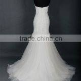 RSW878 Suzhou China Custom Made New Model Lace Mermaid Wedding Dress 2016 Bridal thumbnail-2