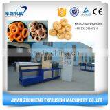 Puffed Corn Sticks Rings Snacks Food Extruder Production Machine