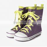 Availabe in Different Colors Cute Rubber Boots for Boys and Girls With Laces thumbnail-1