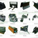 All Kinds of Attachment for Skid Steer Loader,bucket