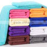 Hot Selling Microfiber Cotton Plain Thick 400g Beach Towel 70*140 Sauna Bath Towel thumbnail-3
