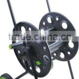 High Quality Garden Metal Hose Reel Foldable Hose Reel Cart thumbnail-1