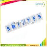 Flexible Weekly 7 Compartment Pill Box thumbnail-1