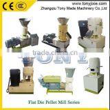 Factory Price Flat Die Rice Husk, Napier Grass Organic Fertilizer Pellet Mill thumbnail-3
