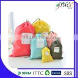 Storage Polyester Bag, Plastic Shopping Bag for Storage, Waterproof Nylon Polyester Drawstring Bag thumbnail-1