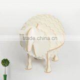 Art Deco Furniture Lovely Sheep Wood Shelf New Bookshelf Modern Design thumbnail-5