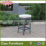 Modern Design Rattan Bar Stool Furnture Cheap High Bar Chair thumbnail-5