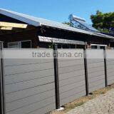 High Quality Decorative Easily Assembled WPC Fence Wood Plastic Composite Garden thumbnail-1