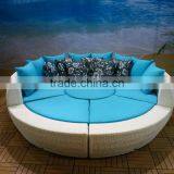 Pool Side Outdoor Rattan Furniture Lounge With Sun Roof thumbnail-2