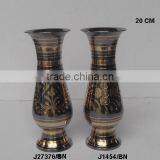 Cast Brass Traditional Indian Vases With Steel Paint thumbnail-1