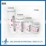 White Spraying Plastics Wholesale Metal Cage Glass Storage Container thumbnail-1