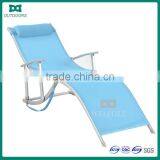 Hot Sale Foldable chaise lounge chair with Pillow
