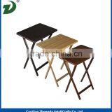 New Style Wooden Folding Table With Painting thumbnail-3
