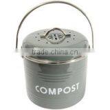 Metal Kitchen Compost Bin thumbnail-3
