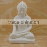 Factory Direct White Ceramic Buddha Statue Wholesale thumbnail-2