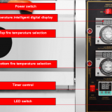 SD2-4 Two Deck Four Trays Deck Electric Oven thumbnail-3