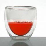 Hot Selling 9oz Double Wall Glass Cup thumbnail-1
