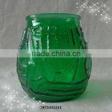 Colorful Glass Candle Holder thumbnail-1