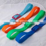 beach items color silicon belts for unitsex