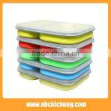 Kitchenware Set Silicone Fast Food Box, Silicone Lunch Box, Silicone Folding Box thumbnail-4