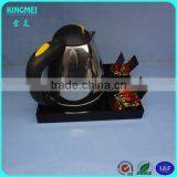 Shenzhen Supplier Black Plexiglass Tea Holder Tray Best Selling Cube Plastic Tray for Teapot thumbnail-1
