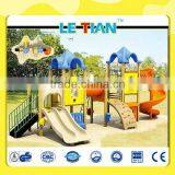 CE Certificated Slide Playground Kids Plastic and Wooden Slide LT-2066A thumbnail-1