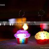 2016 China LED Acrylic & Plastic Card Holder Sweety Cake Office Supplies Cheap Wholesale thumbnail-2