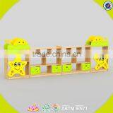 Wholesale Inexpensive Children Toy Storage Shelf,wooden Furniture Cartoon Style Storage, Kids Storage Furniture W08C209 thumbnail-4