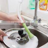 2017 Wholesale Kitchen Accessory Cleaning Tool PVC Brush thumbnail-2