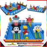 Inflatable Bouncer Castle Air Bouncer Inflatable Trampoline for Children's Paradise