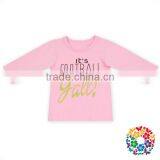 2016 Latest Fancy Tops Girls Plain Black Cotton Top With Feather 0-6 Years Old Girls Long Sleeve Tops thumbnail-6