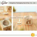 Home Decoration Eco-friendly Wood Candle Holder Stand thumbnail-2