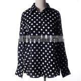 Latest Hot Sell European Summer 100% Cotton Ladies New Design Ladies Office t Shirt 2015 thumbnail-3