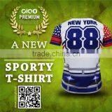 100% Cotton Tishirt Eco-friendly Printing Technology Custom Man Tshirt thumbnail-2