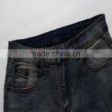 2016 Hot Men's Fashion Men's Jeans Biker Jeans Hole Personality Male Personality Pants Beggar thumbnail-3