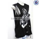 Breathable Muscle Tee for Muscle Tees Women in China thumbnail-1